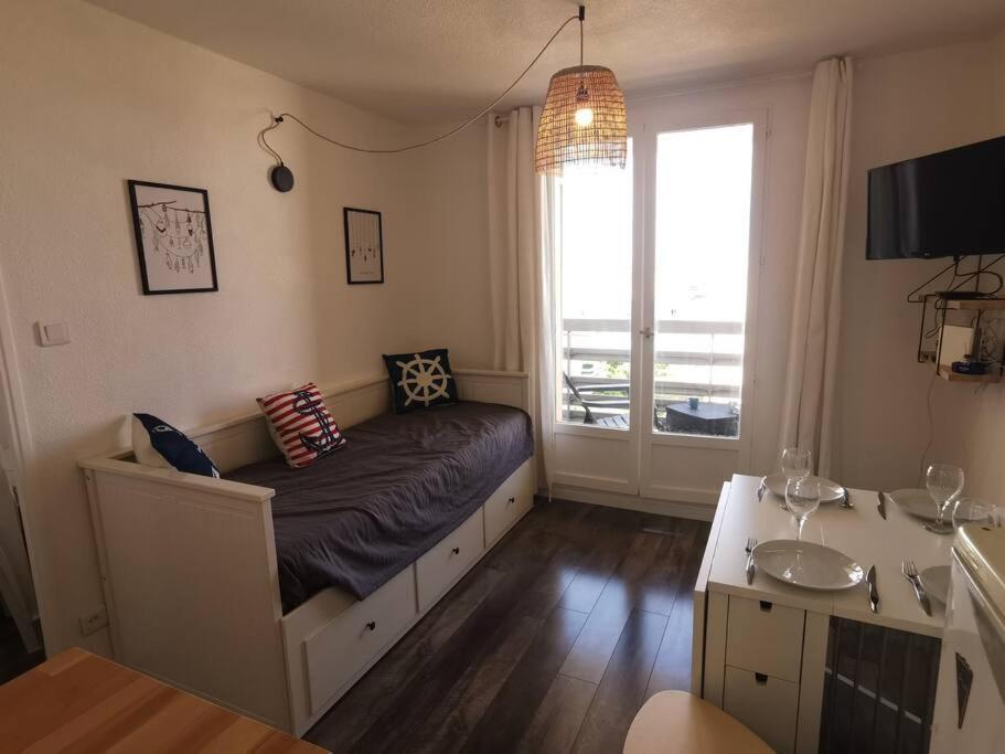 Le Carlton - Superbe Appartement - Acces Direct Plage - Terrasse Vue Mer Leucate Buitenkant foto
